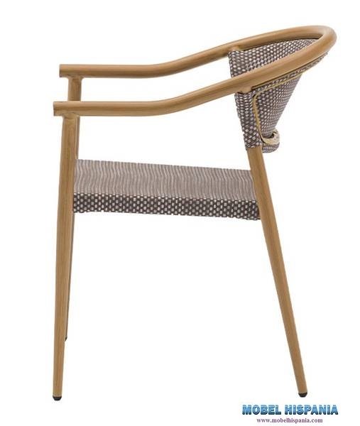 2800 sillon deco Roble Natural textilene mekong1