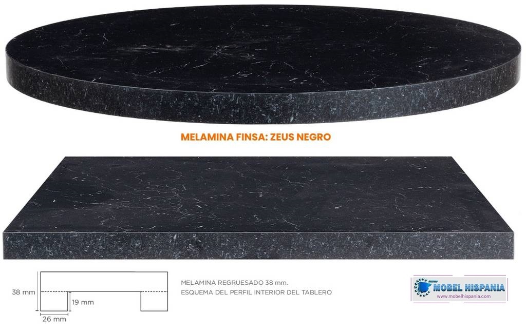 melamina zeus negro 1