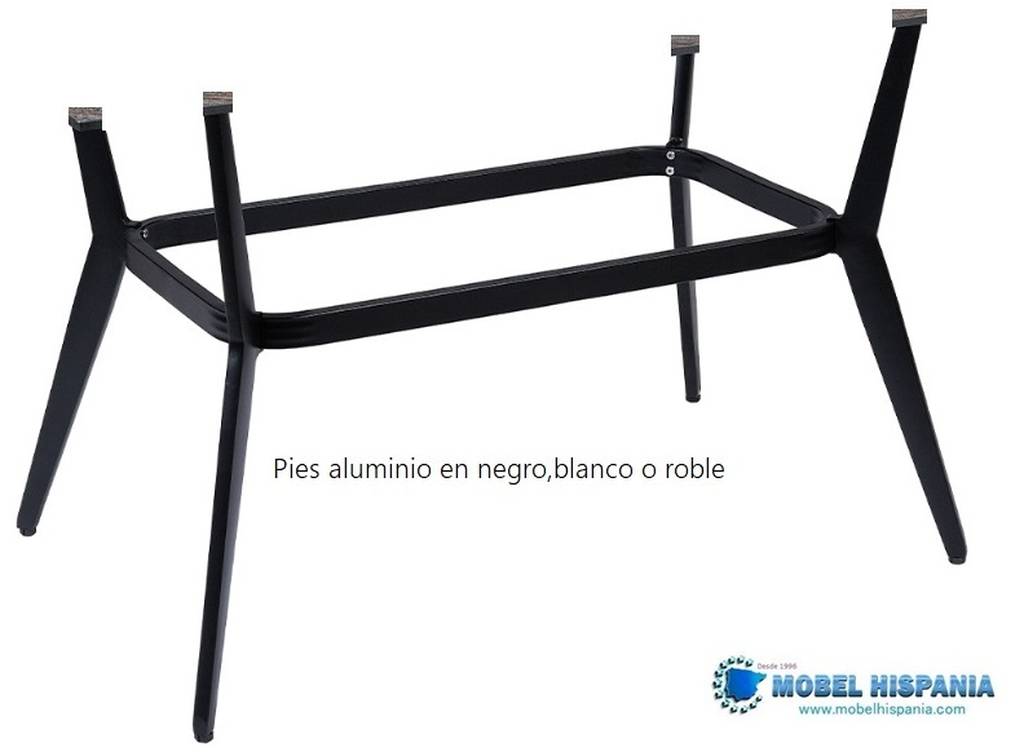 5210 mesa patas alu negro