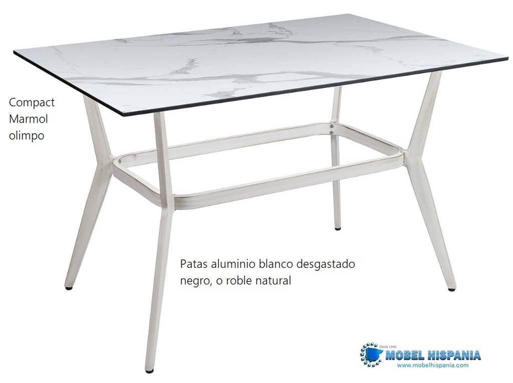 5210 mesa alu blanco marmol