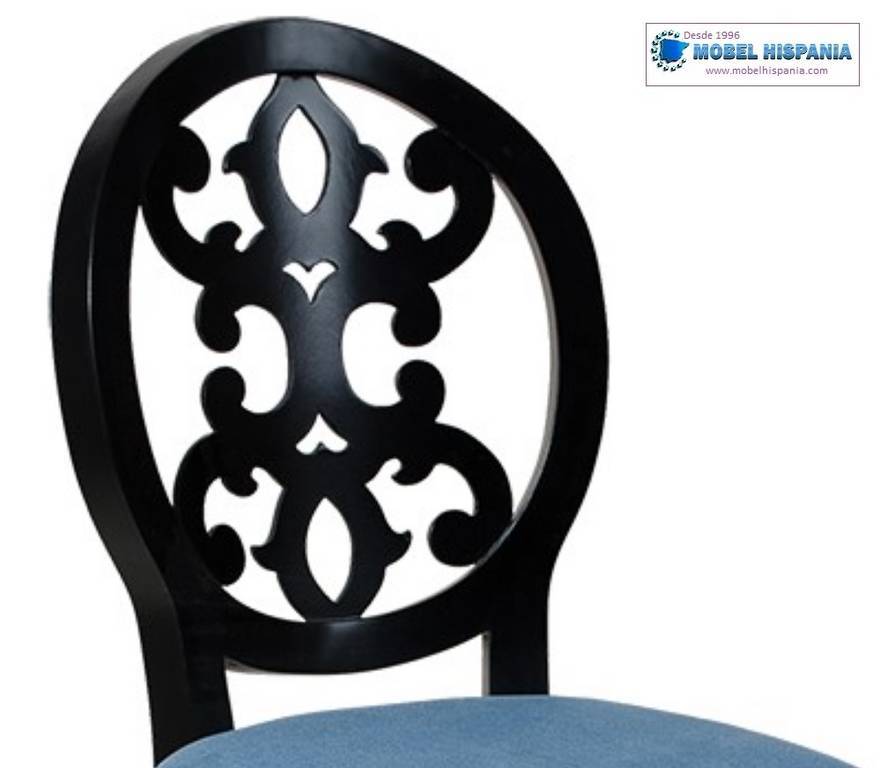 Rococo silla madera 2