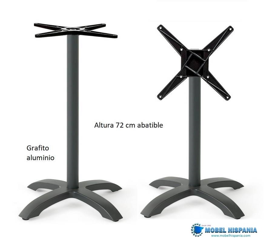 9707 patas mesa grafito