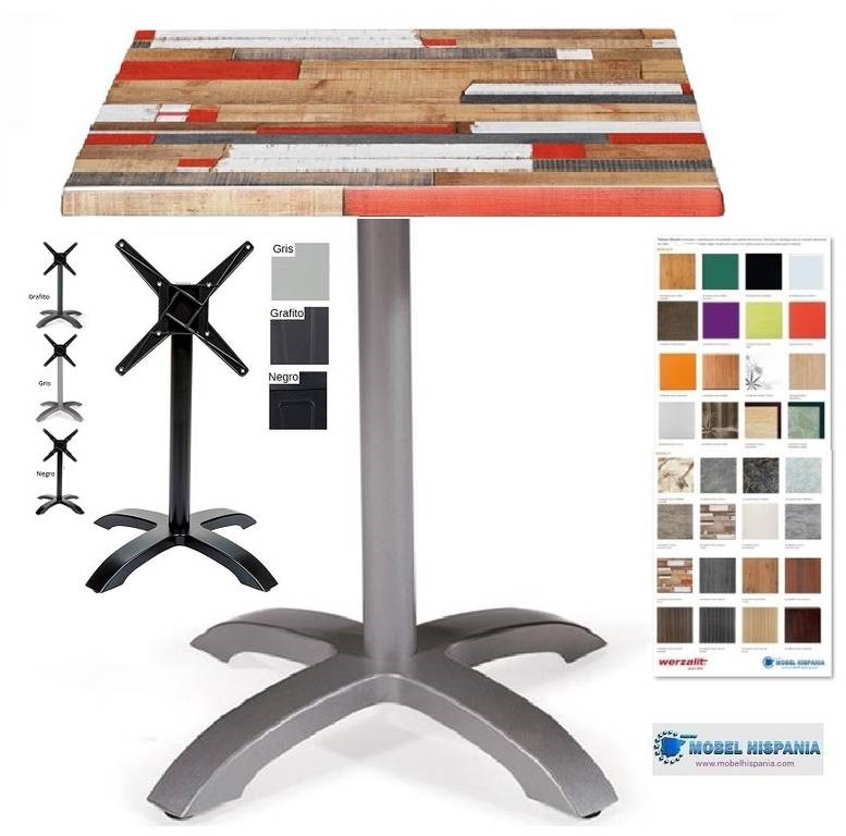 9707 Mesa gris werzalit