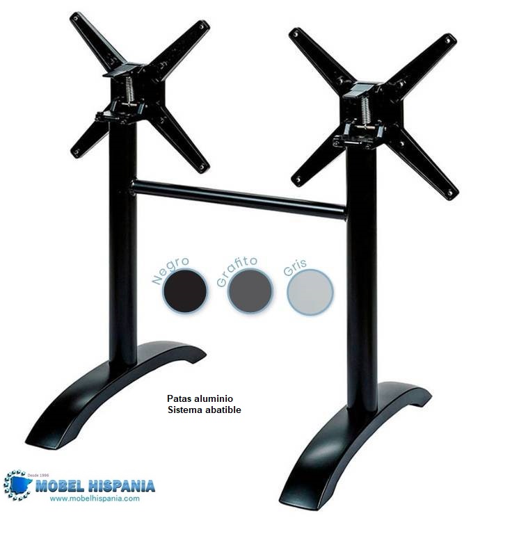 9711 patas dobles abatibles