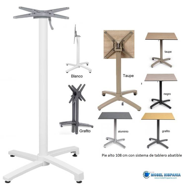 9147 pie abatible alluminio 5