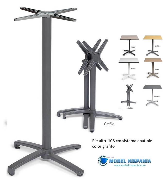 9147 pie abatible alluminio 9