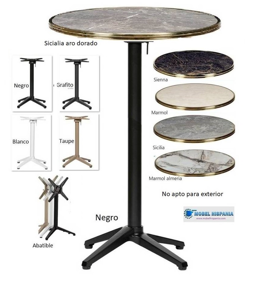 5500 mesa alta abatible aro