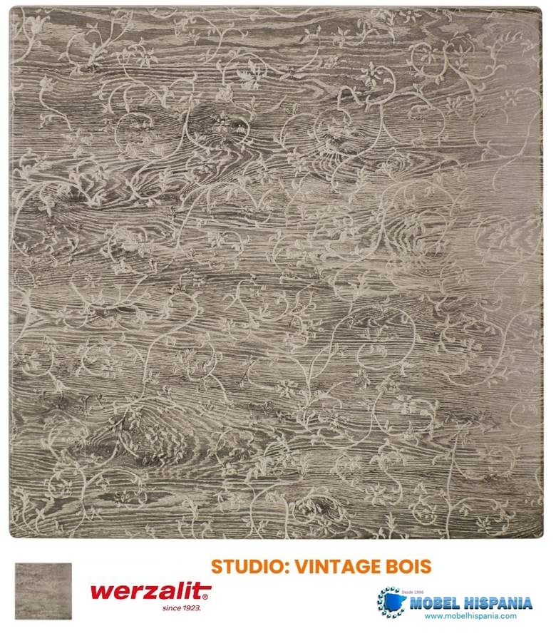 werzalit vintage bois