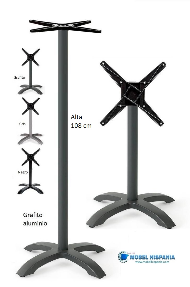 7760AB patas altas abatible grafito 1