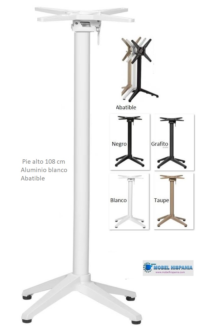 5500 Pies altos abatibles mesas 3