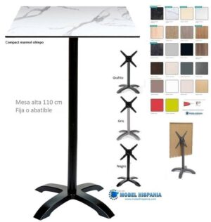 Mesas altas para bar