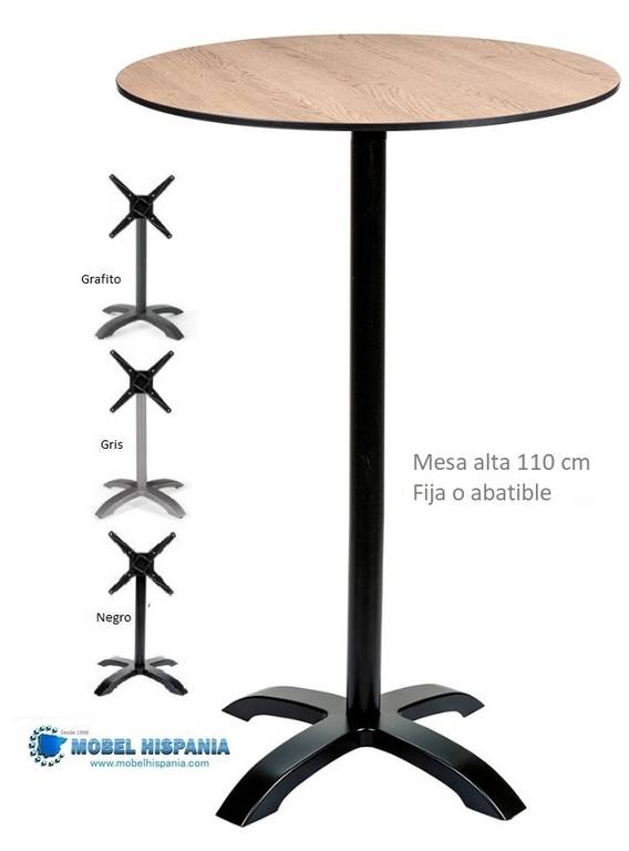 7760AB mesas altas abatibles compact
