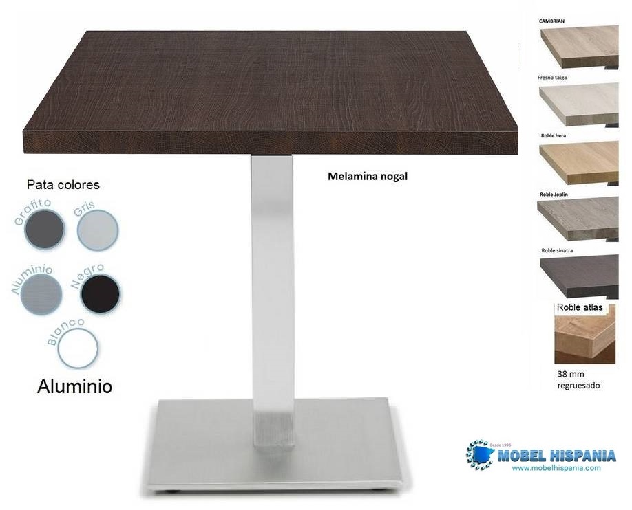 9877-mesa-aluminio-melaminado-nogal 9877 mesa aluminio melaminado nogal