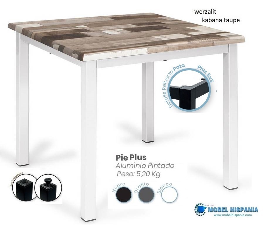 277-mesa-alu-blanco-werzalit3 277 mesa alu blanco werzalit3