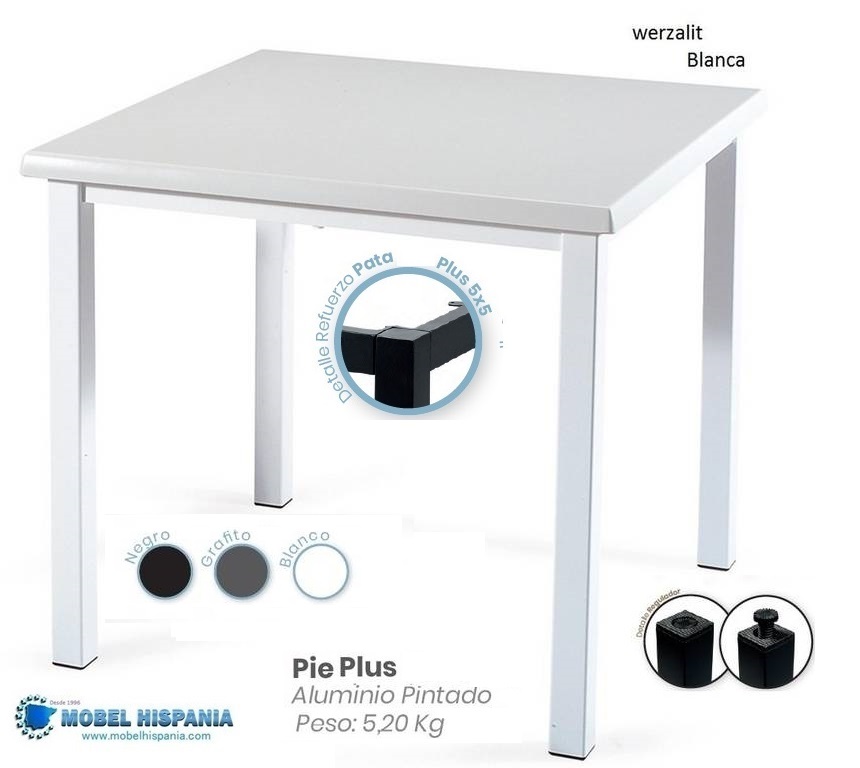 277-mesa-alu-blanco-werzalit1 277 mesa alu blanco werzalit1