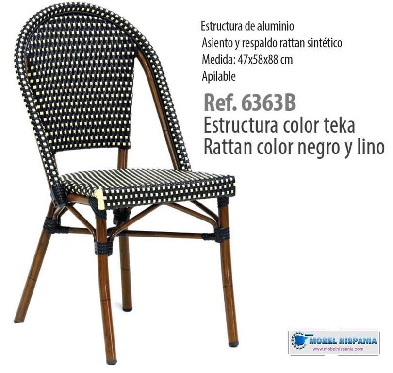 6363-silla-negro-lino 6363 silla negro lino