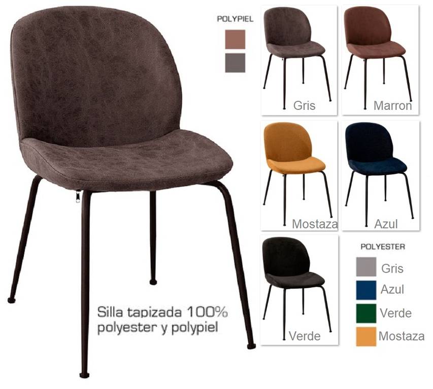 5012 polipiel gris w