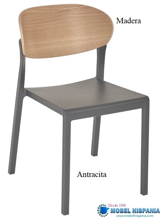 BAKED wood anthracite