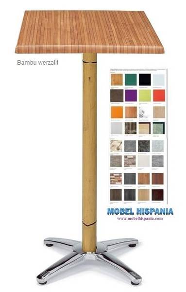 9060 mesa alta bambu werzalit bambu