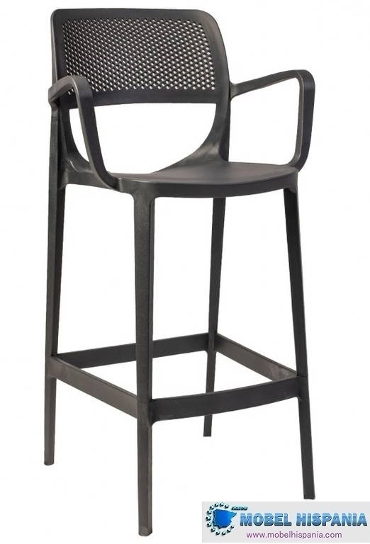 Moguer taburete antracita