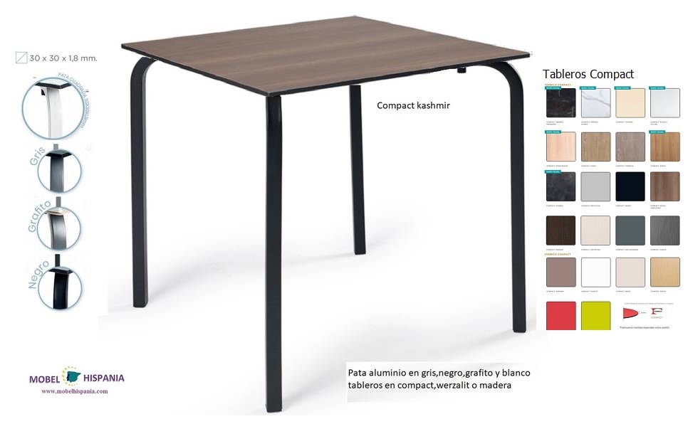 8177 mesa negra compact nogal