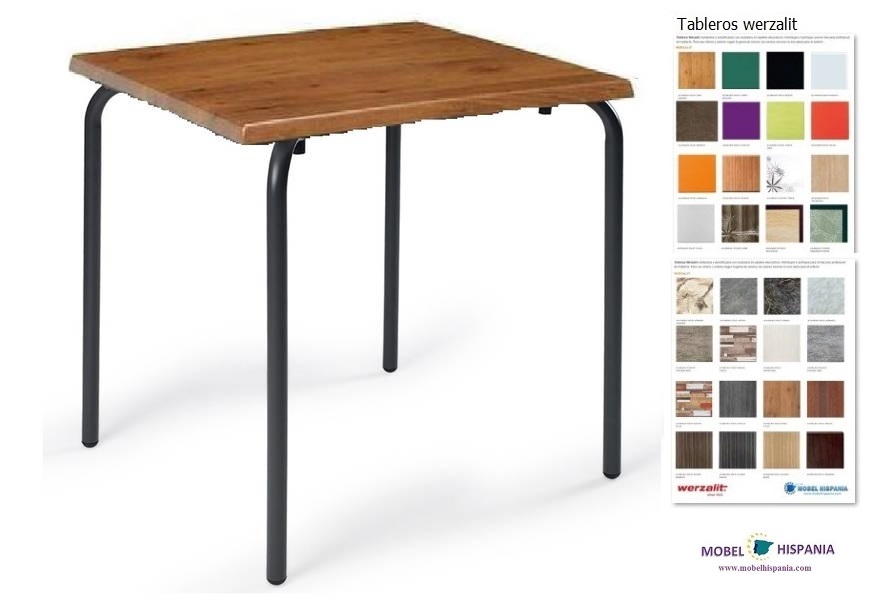 8277 mesa negra werzalit pino viejo