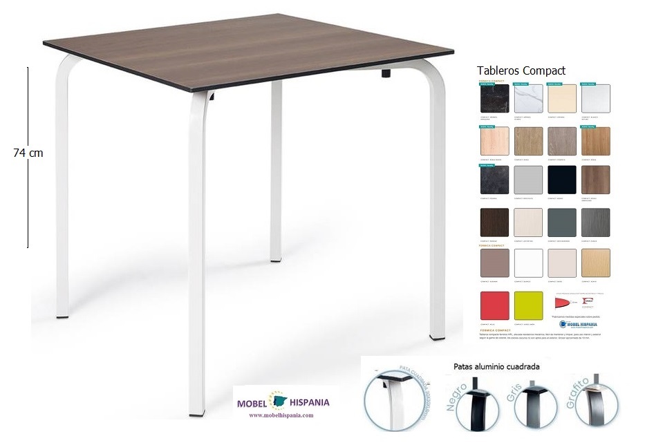 8177 mesa blanca compact nogal