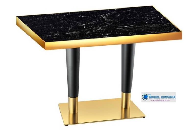 DA A026 mesa doble dorada