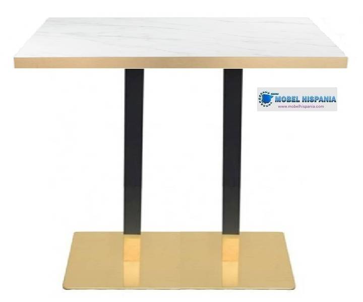 DA A024 pie doble dorado negro2