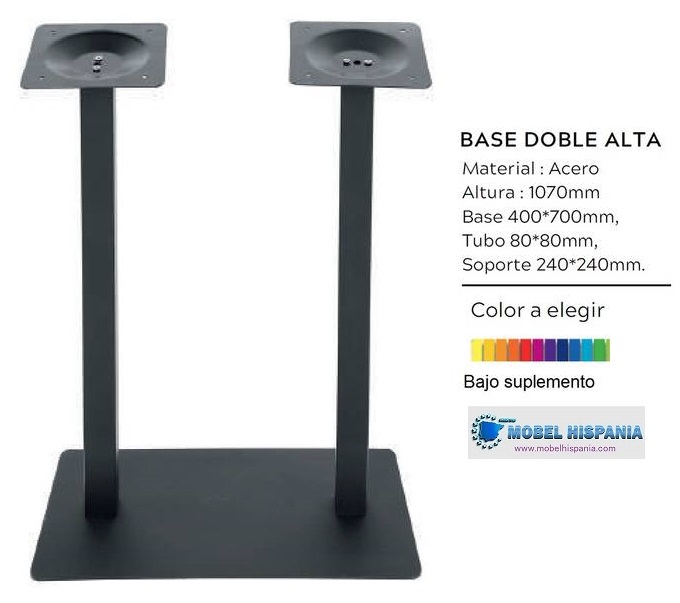 DA B011 pie doble alto