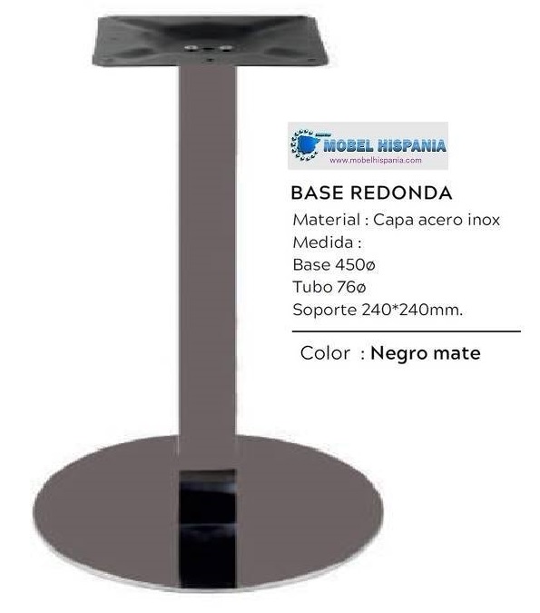 DA A016 pie negro mate