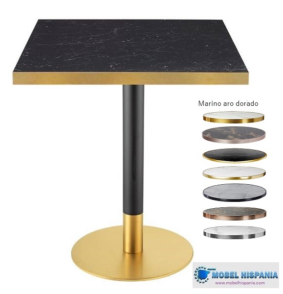 DA A022 Mesa pie dorado