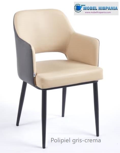 MAGGI sillon gris beig