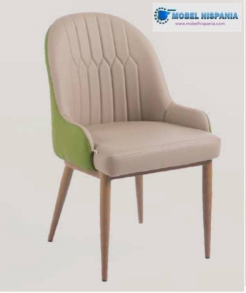 MAJO sillon verde beig
