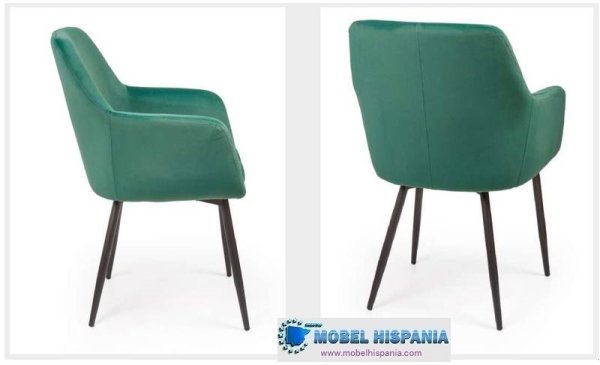 8081 sillon tapizado verde 3