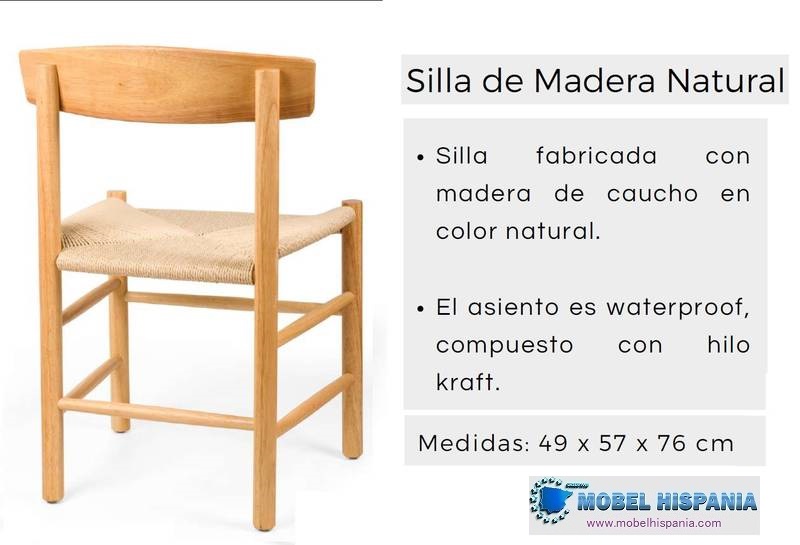 7381 silla madera ficha
