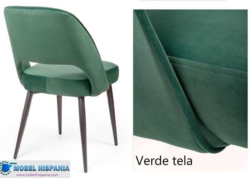 8080 Sillas tapizadas verde 2