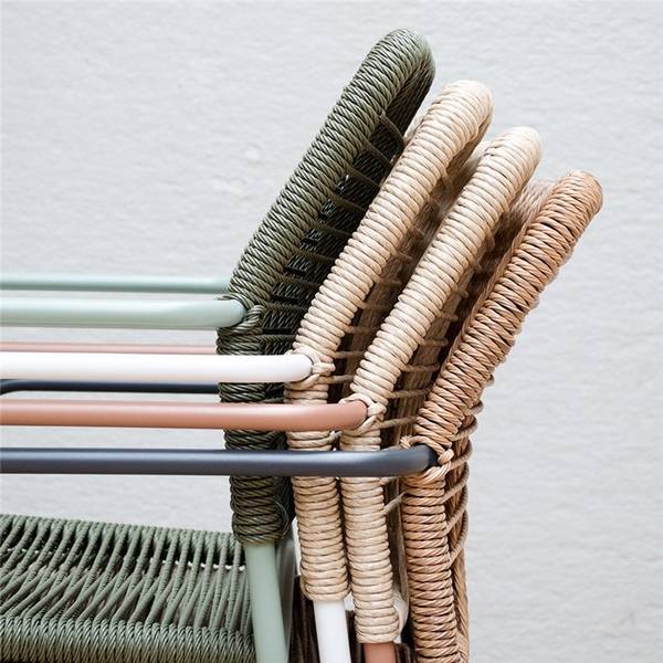 LUCCA silla acero blanco natural 3