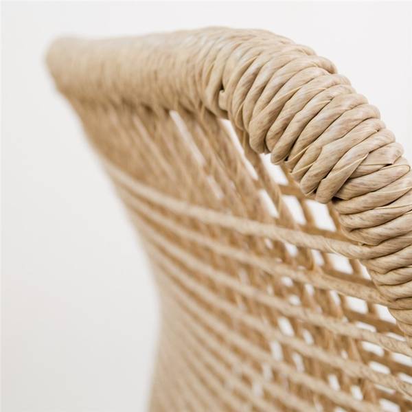 LUCCA silla acero blanco natural 4