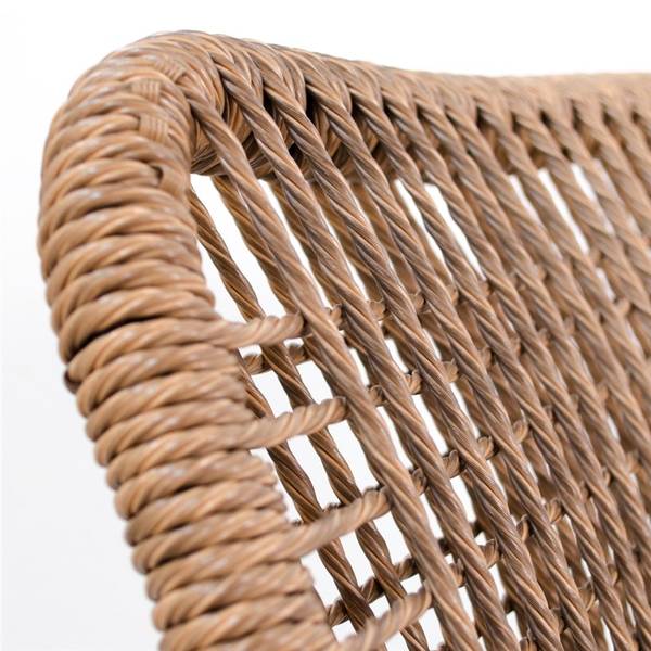 LUCCA silla acero gris miel 4