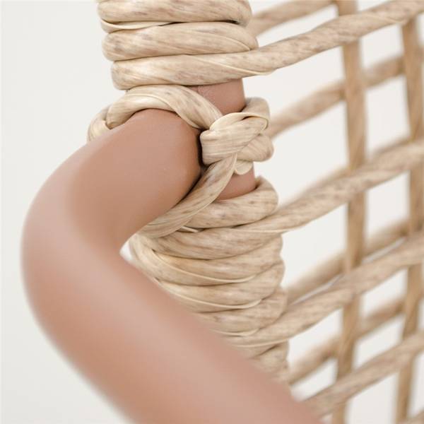 LUCCA silla acero terracota natural 5