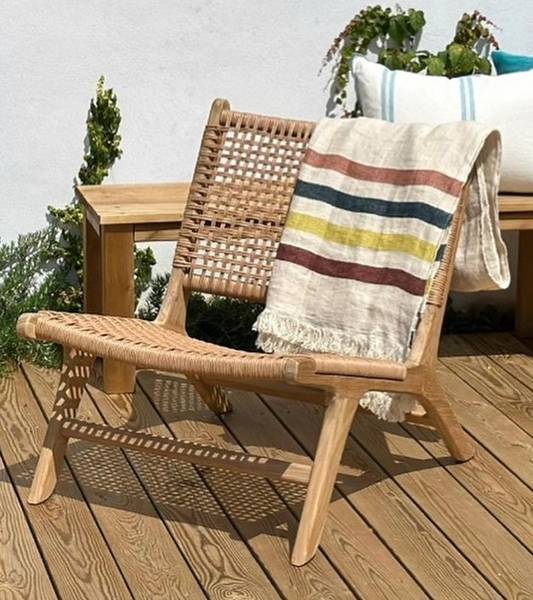 RELAX Silla baja teka 6