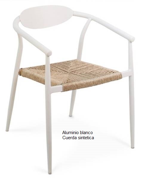 FERROL sillon blanco