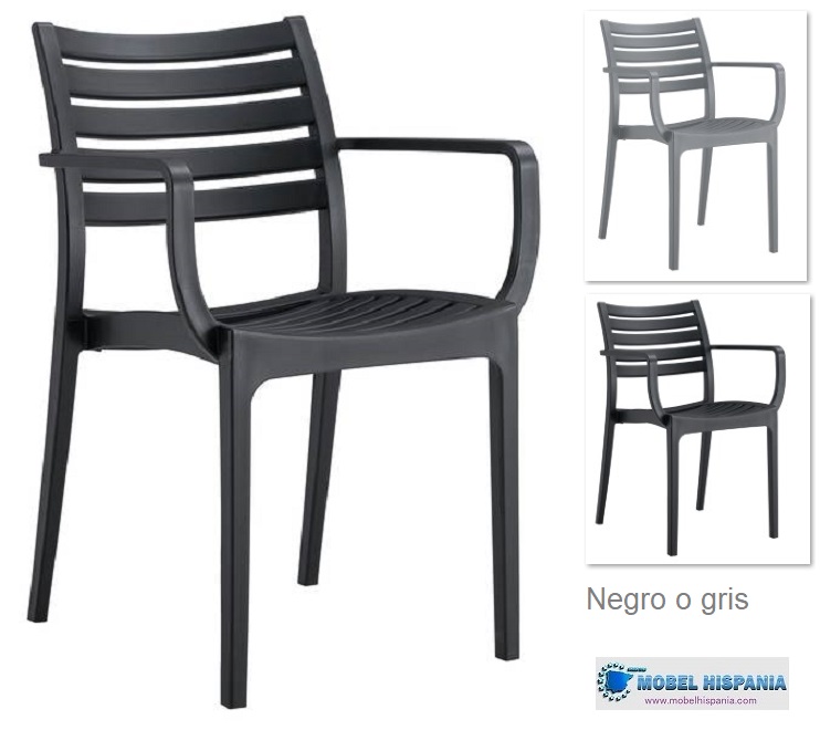 NARCISO sillon negro w 1