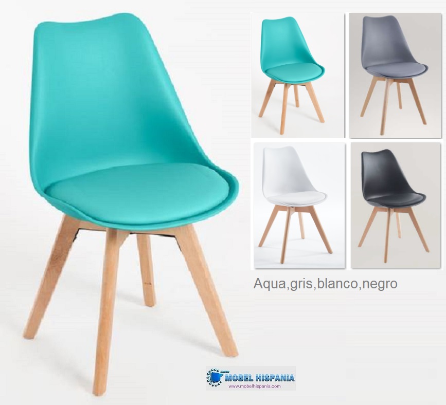 nordica silla azul w