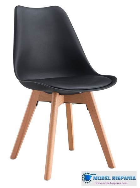nordica silla negro 6