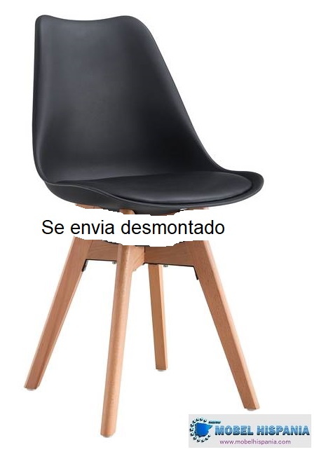 nordica silla negro 7