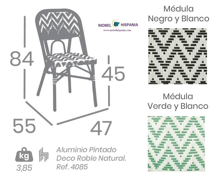 4085 silla roble color