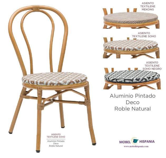 312 silla roble natural textilene soho