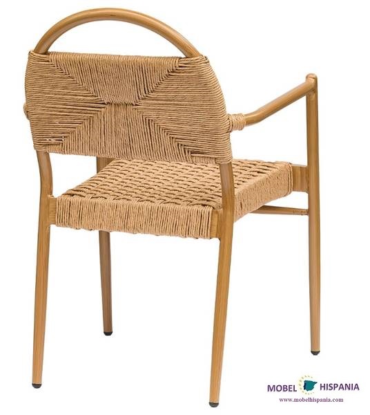 3020 sillon roble natural cuerda crema 1